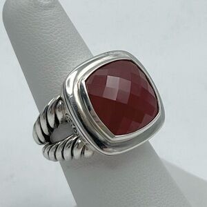 David Yurman Albion 14 mmCarnelian Ring